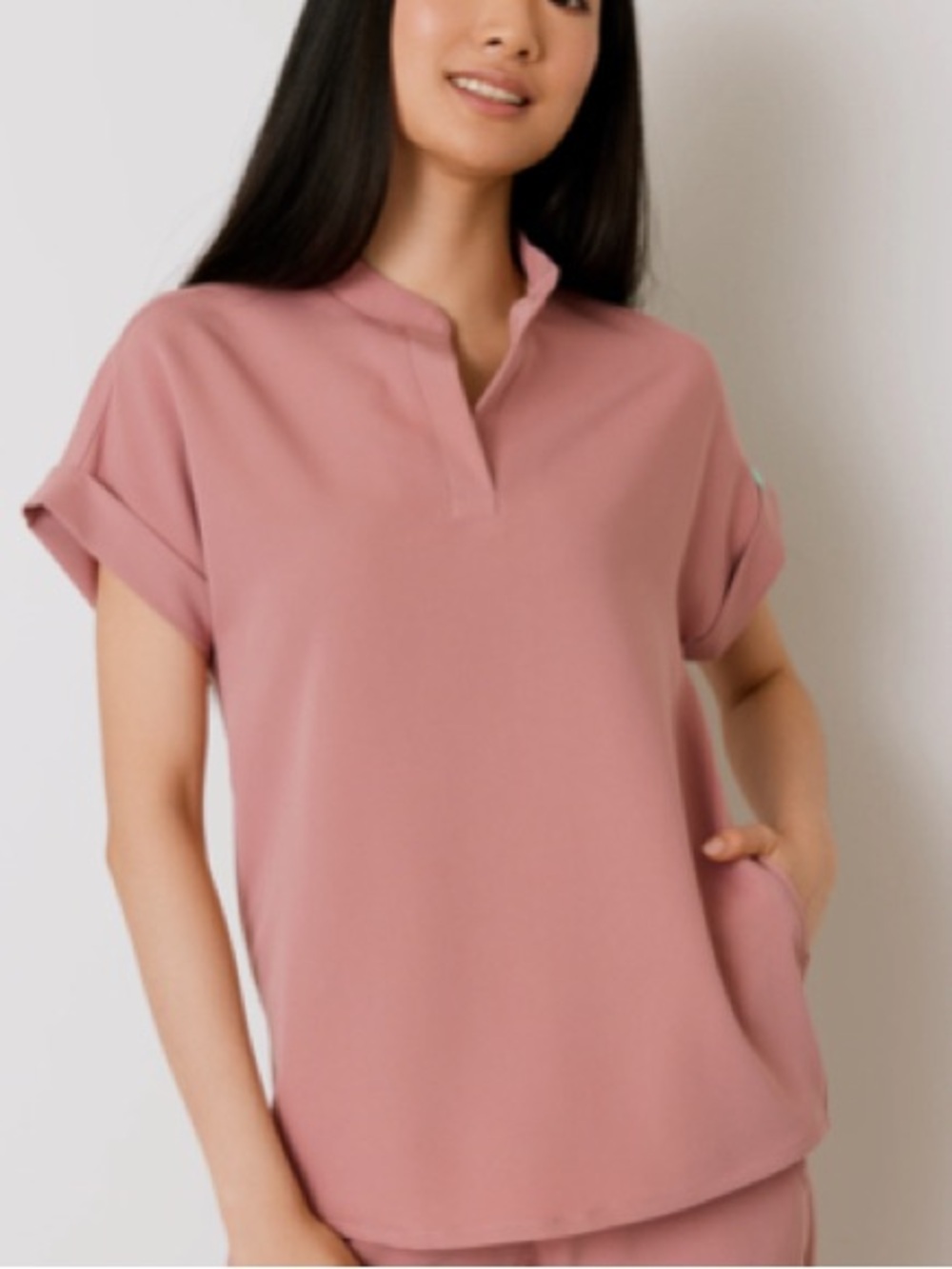 Garde-malade scrubs BLUSH( pink)